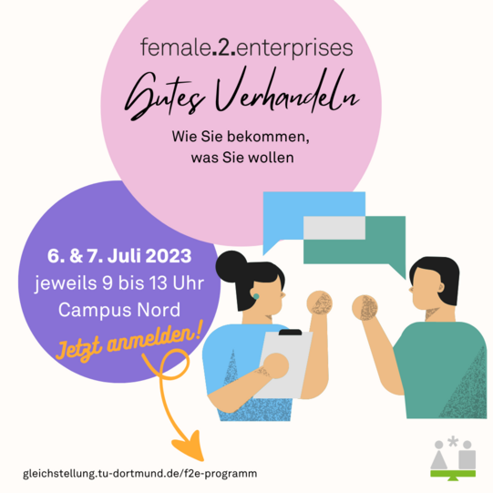 f2e_Veranstaltung Verhandlungstraining am 6. und 7. Juli von 9 bis 13 Uhr
